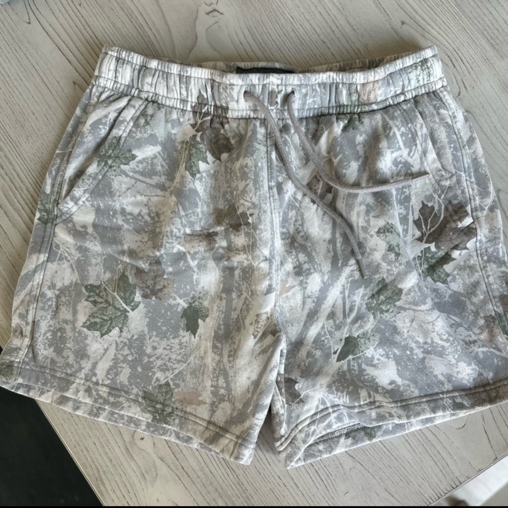 Abercrombie & Fitch Men's Thrift-Inspired Fleece Short Nwt S - Picture 2 of 3